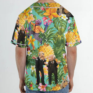 Statler And Waldorf Muppets Tropical Unisex Baseball Jersey