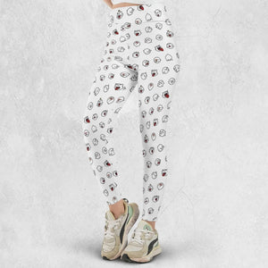 Super Mario Boo Pattern Legging