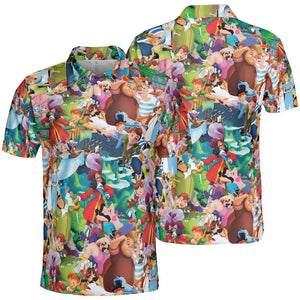 AOP Men/Women Polo Shirt - Y1HTLEHM -  - 2