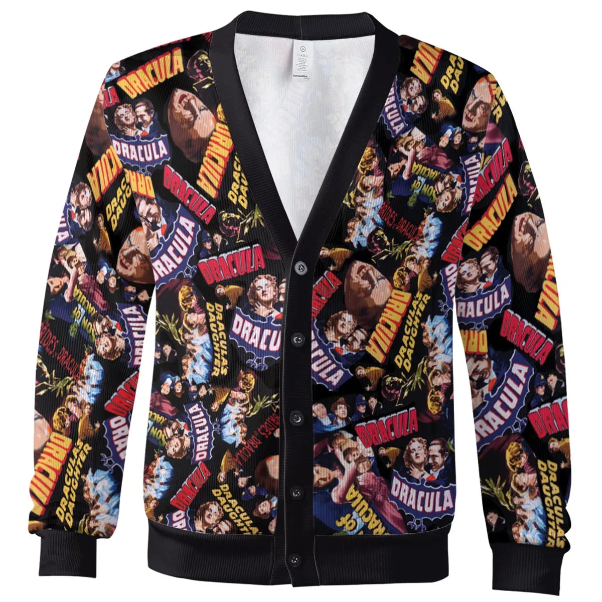 Classic Horror Films Cardigan