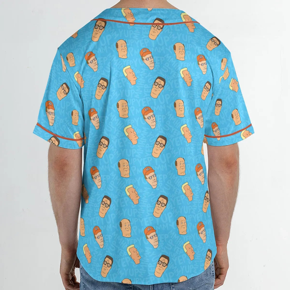 Yup Mmhmm King Of The Hill Unisex Baseball Jersey