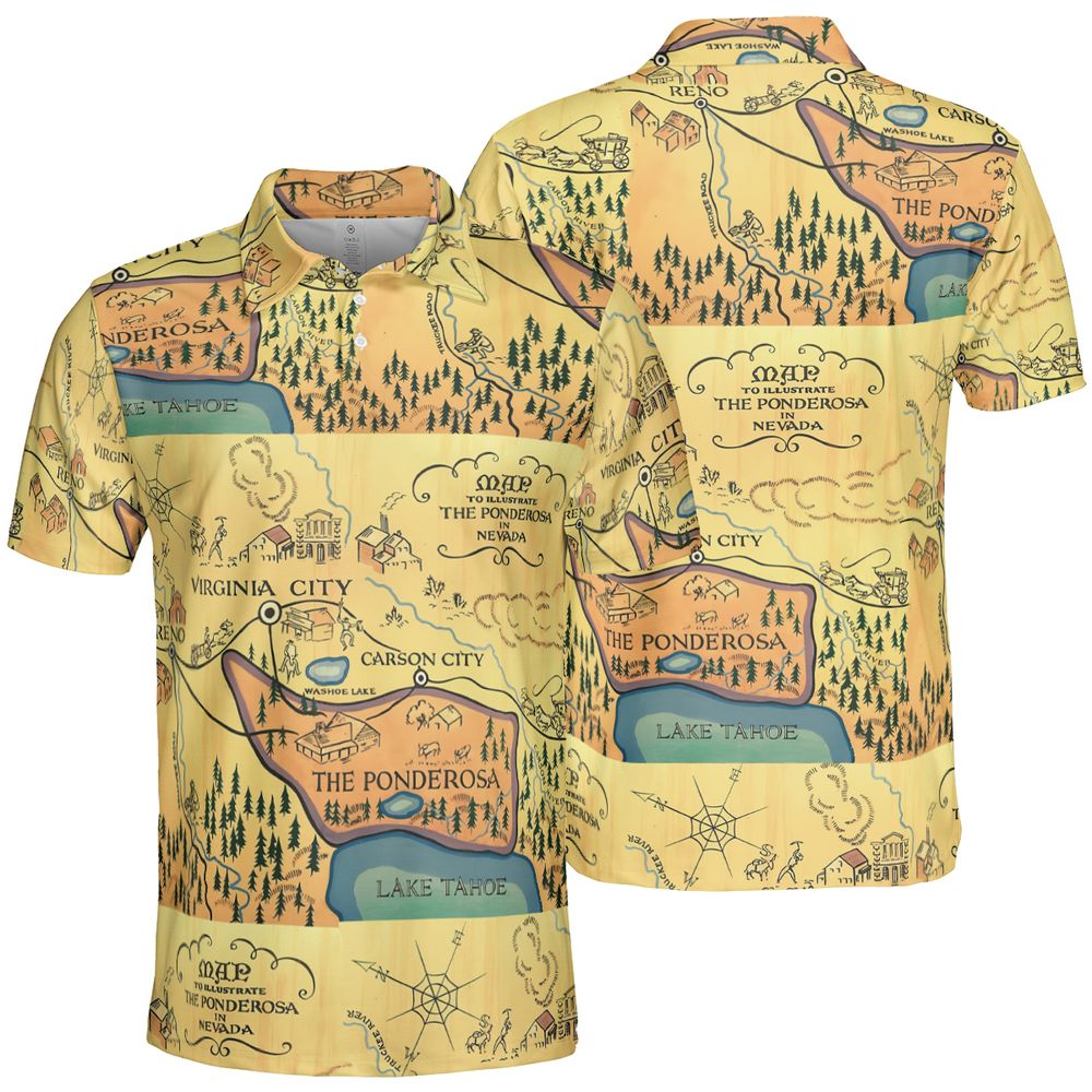 Map of The Ponderosa -  - 2