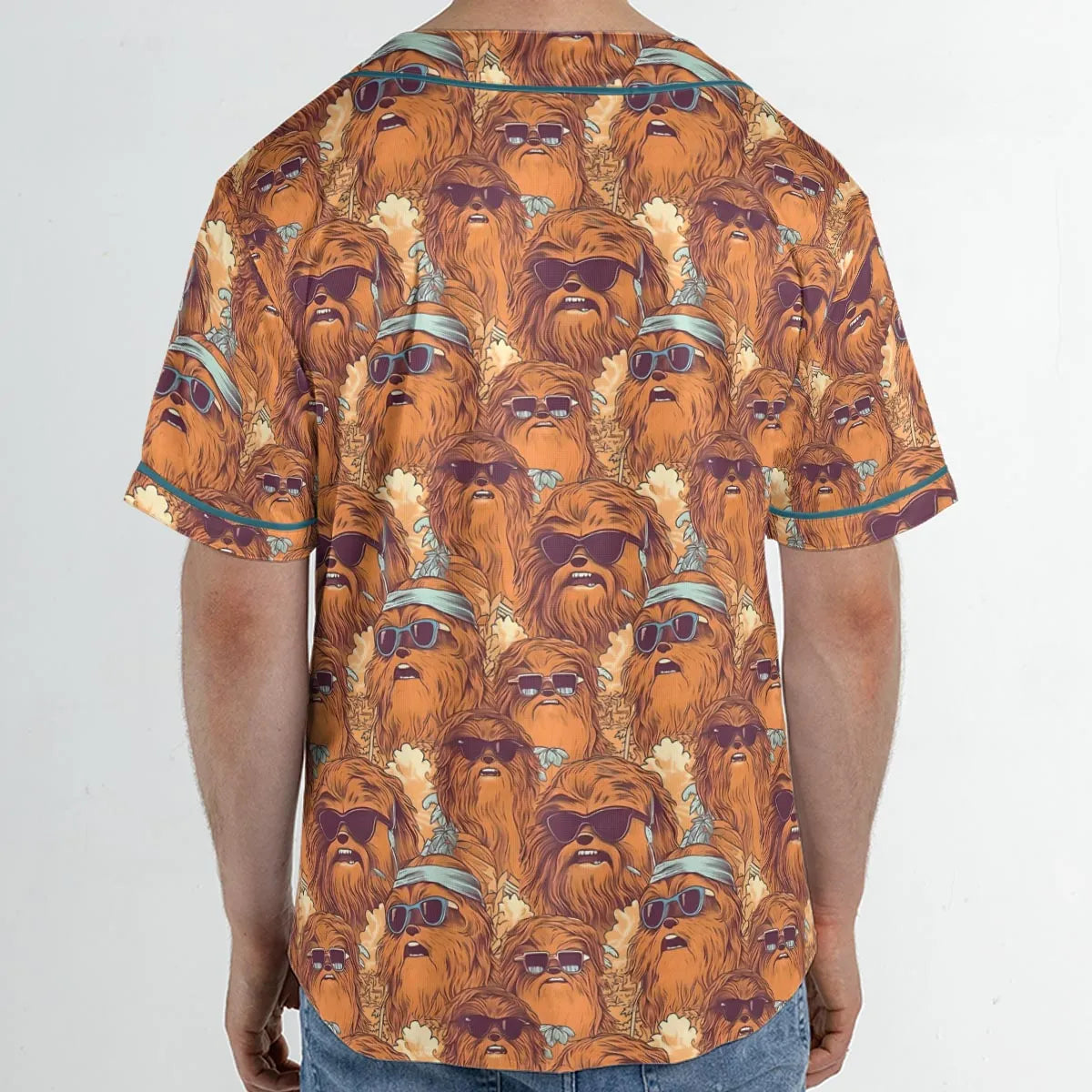 Retro Chewy Summer Vibes Unisex Baseball Jersey