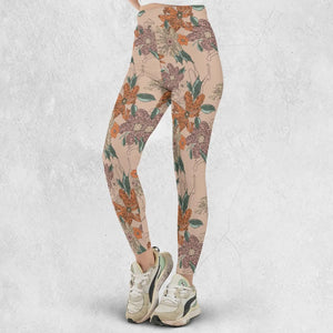 Star Wars Ships Floral Pattern Legging