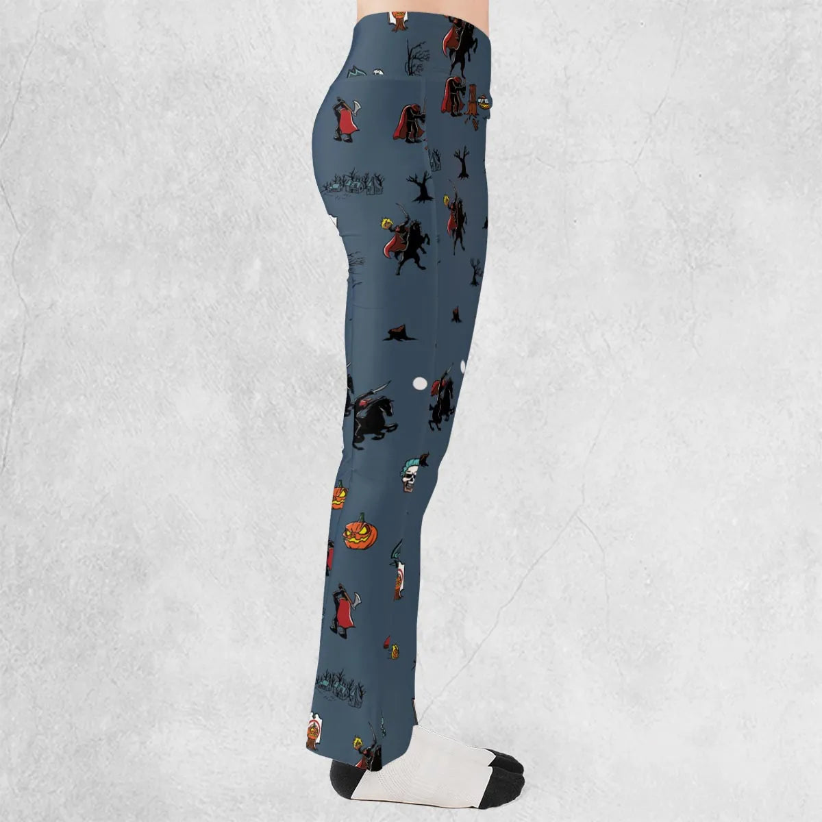 Headless Horseman Ichabod and Mr. Toad Flare Leggings