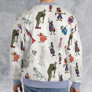 Groovie Goolies Halloween All-over Print Sweatshirt
