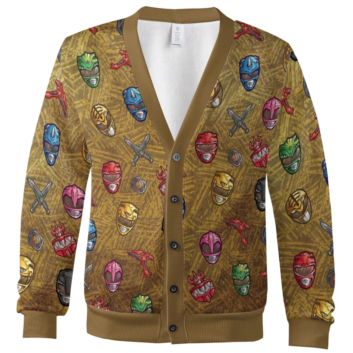 Power Team Mighty Morphin Power Rangers Cardigan