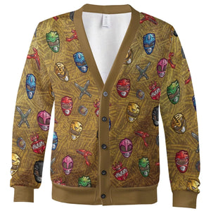 Power Team Mighty Morphin Power Rangers Cardigan