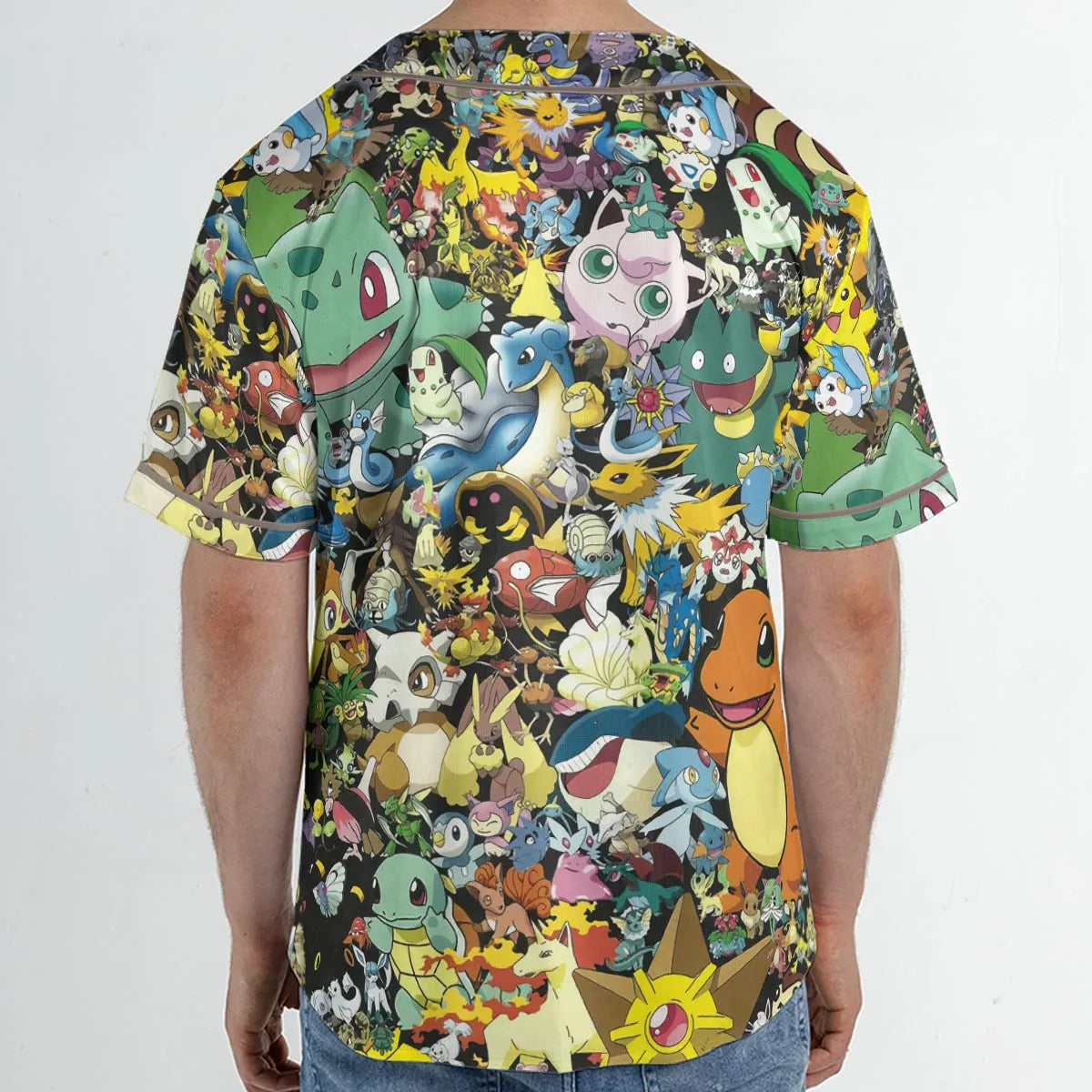 Gotta Catch 'em all Pokemon Unisex Baseball Jersey