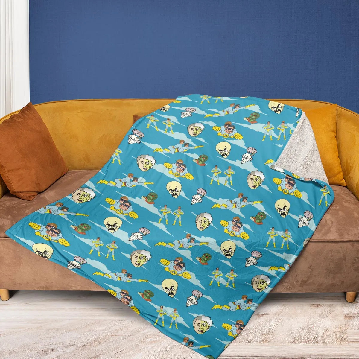 The Ambiguously Gay Duo Characters Patterns Fleece Blanket