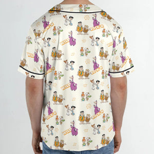 Rock'n The Flintstones Unisex Baseball Jersey