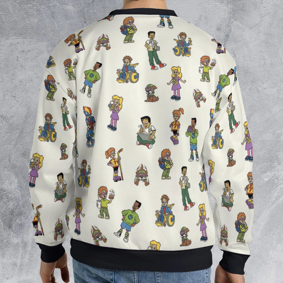 Burger King Kids Club All-over Print Sweatshirt