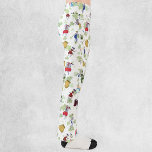 Irish Movie Finian’s Rainbow Characters Flare Leggings