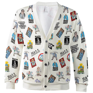 Chris Farley Matt Foley Motivational SNL Cardigan
