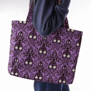 Beetlejuice Haunted Mansion Themed Large Tote Bag