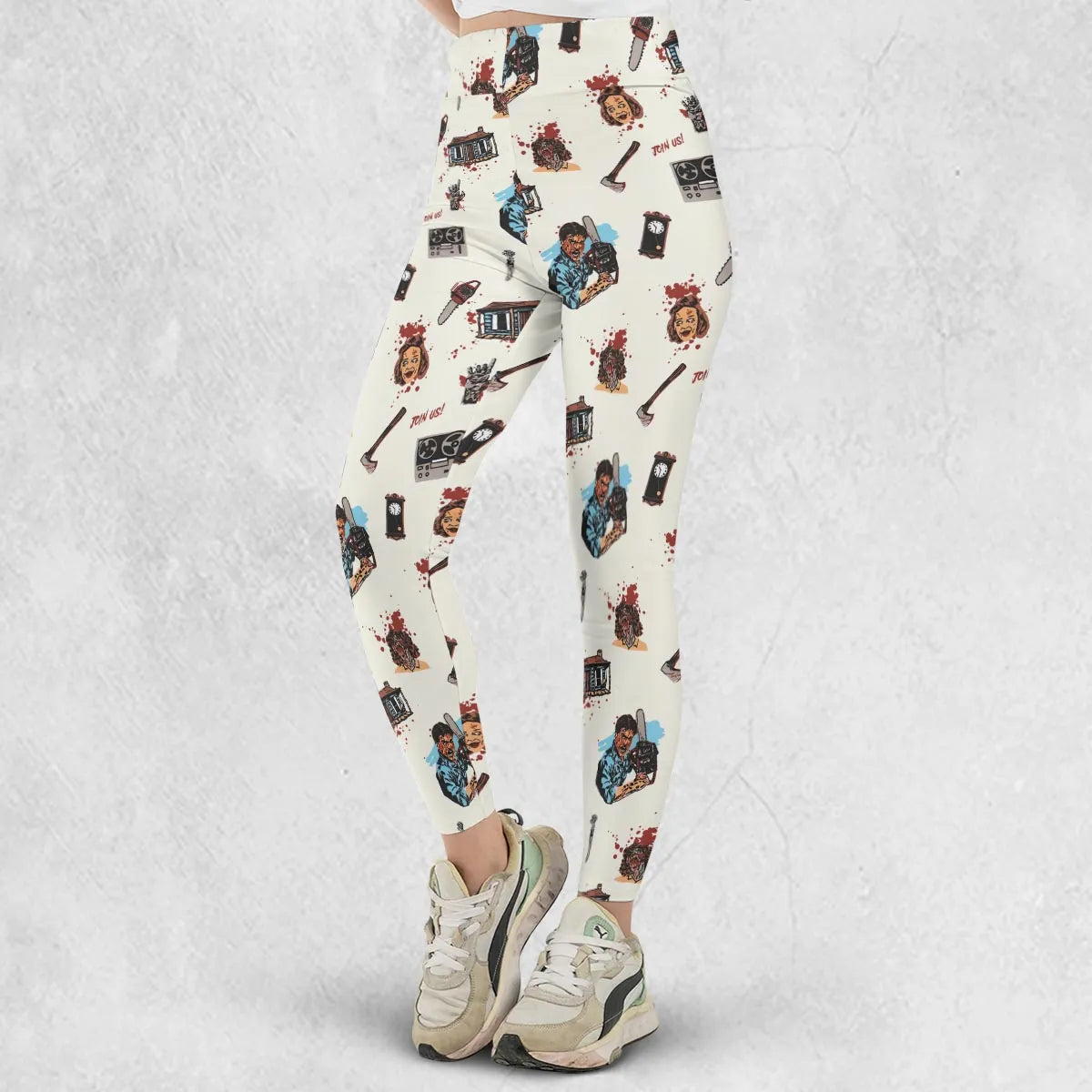 Supernatural Horror Evil Dead Halloween Legging