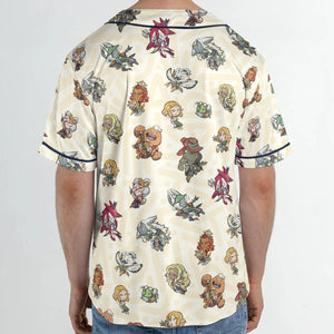 Link Look The Legend of Zelda Unisex Baseball Jersey