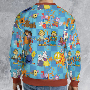 90s cartoon Nostalgic All-over Print Sweatshirt