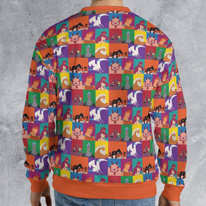 All-over Print Sweatshirt - WQU1UH3A -  - 2