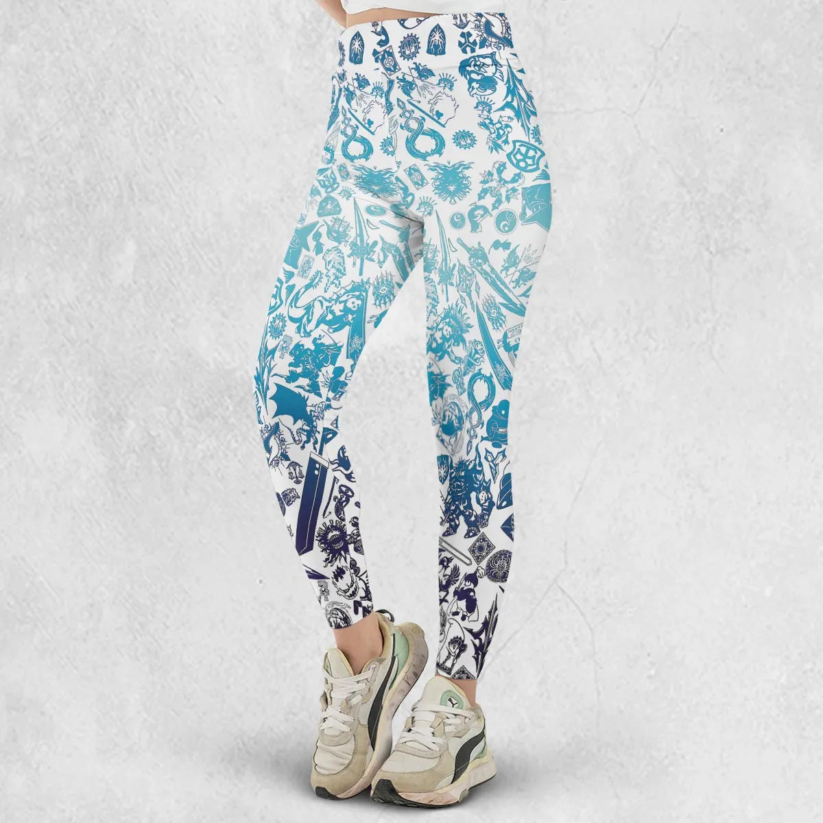 Blue Moggle Final Fantasy Legging