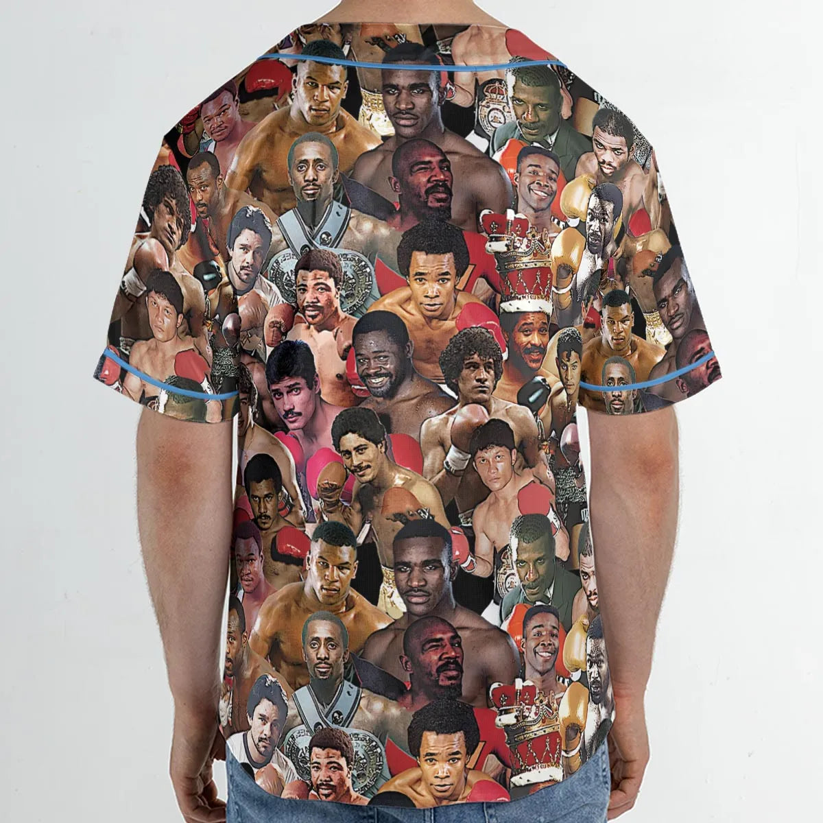 Fight Night Fit Boxing Legends Unisex Baseball Jersey