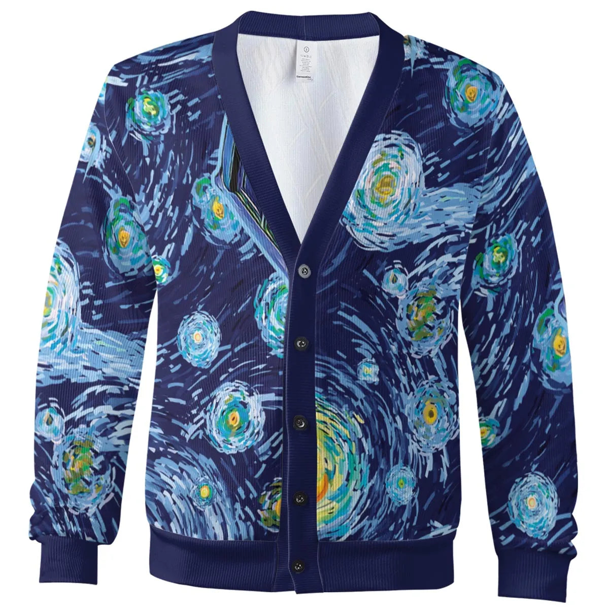 Tardis Starry Night Doctor Who Cardigan