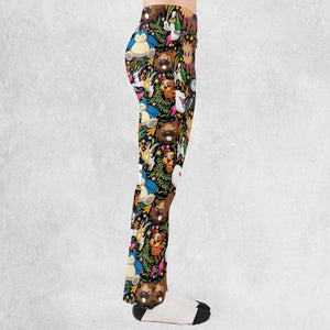 Exotic Tropical Pokemon Flare Leggings
