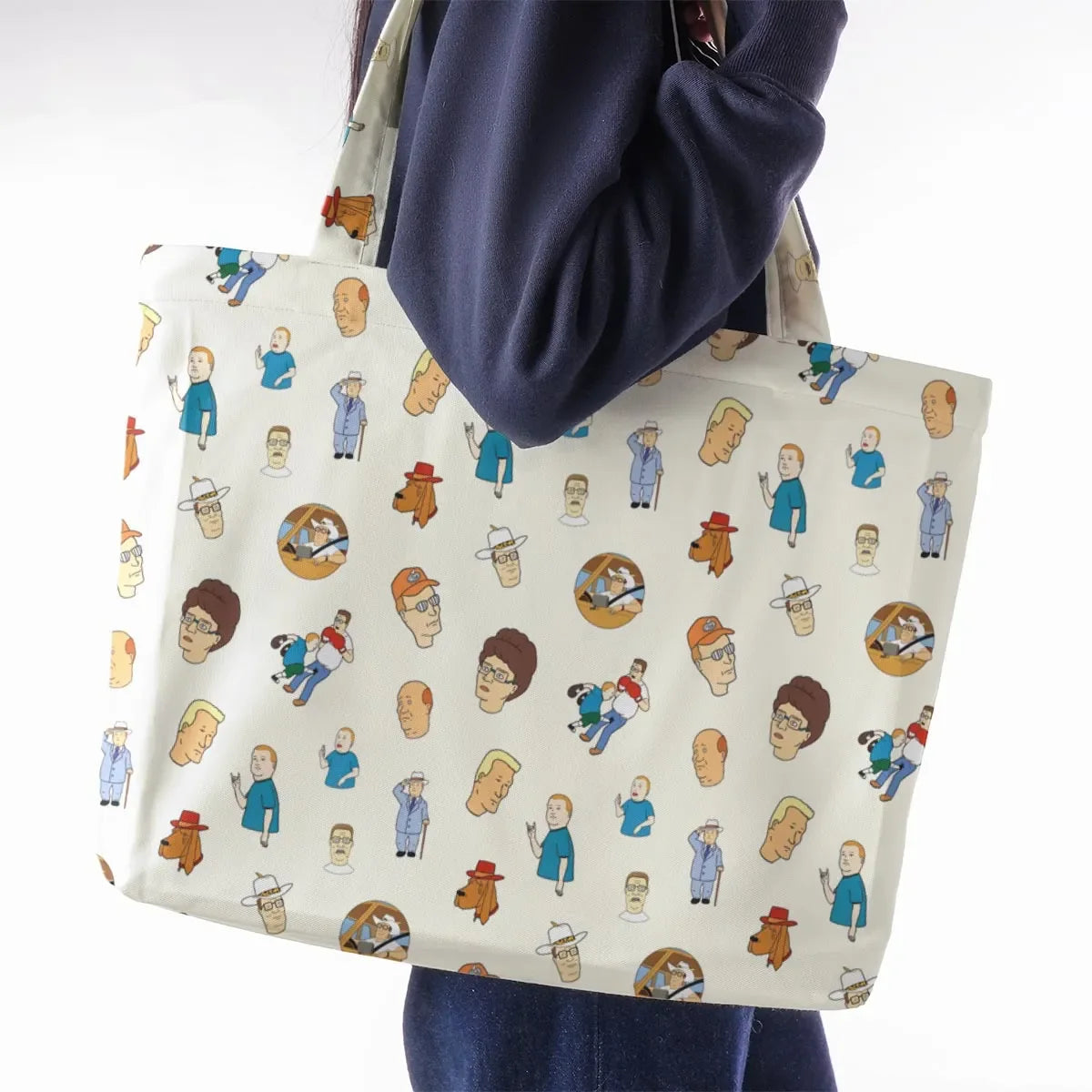 King Of The Hill Collection Large Tote Bag