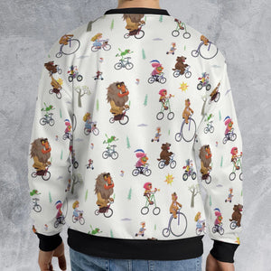 The Muppet Movie Bike Scene All-over Print Sweatshirt