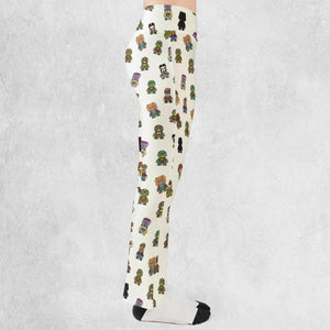 Teenage Mutant Ninja Turtles in Kidrobot style Flare Leggings