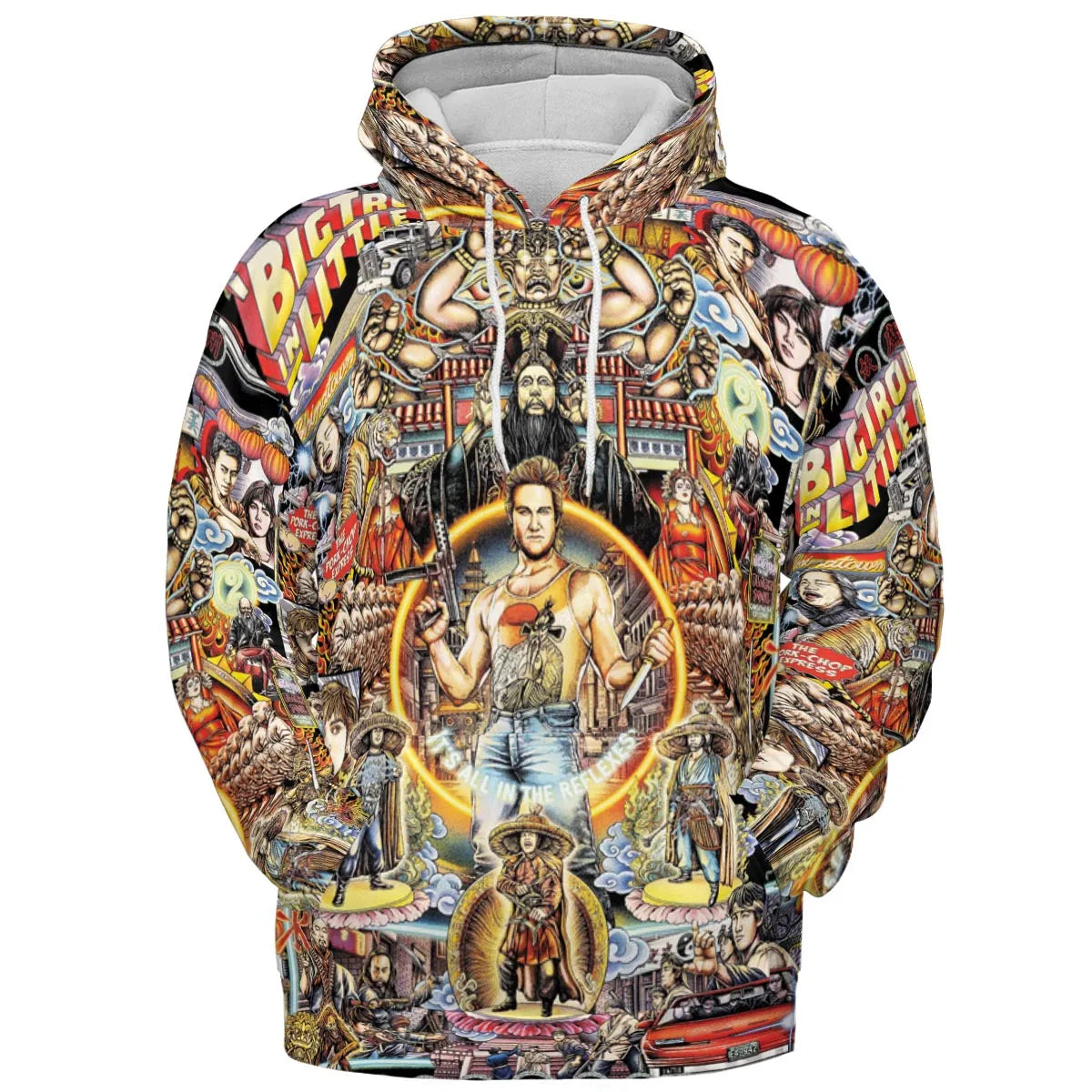 Big Trouble in Little China All-over Print Hoodie