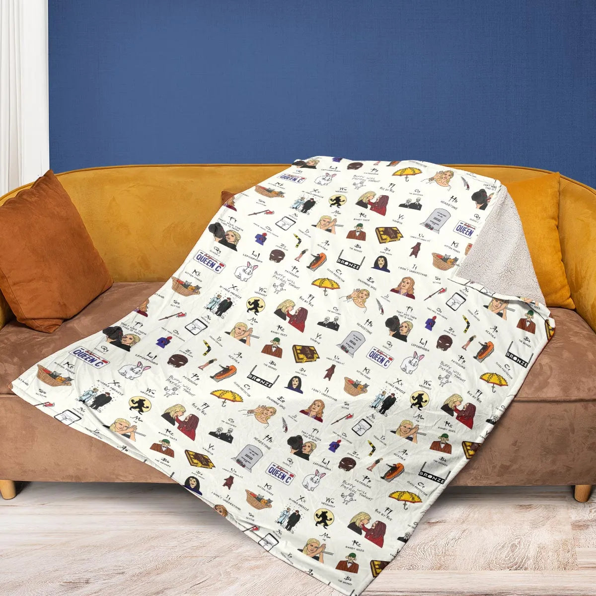 Buffy the Vampire Slayer Fleece Blanket