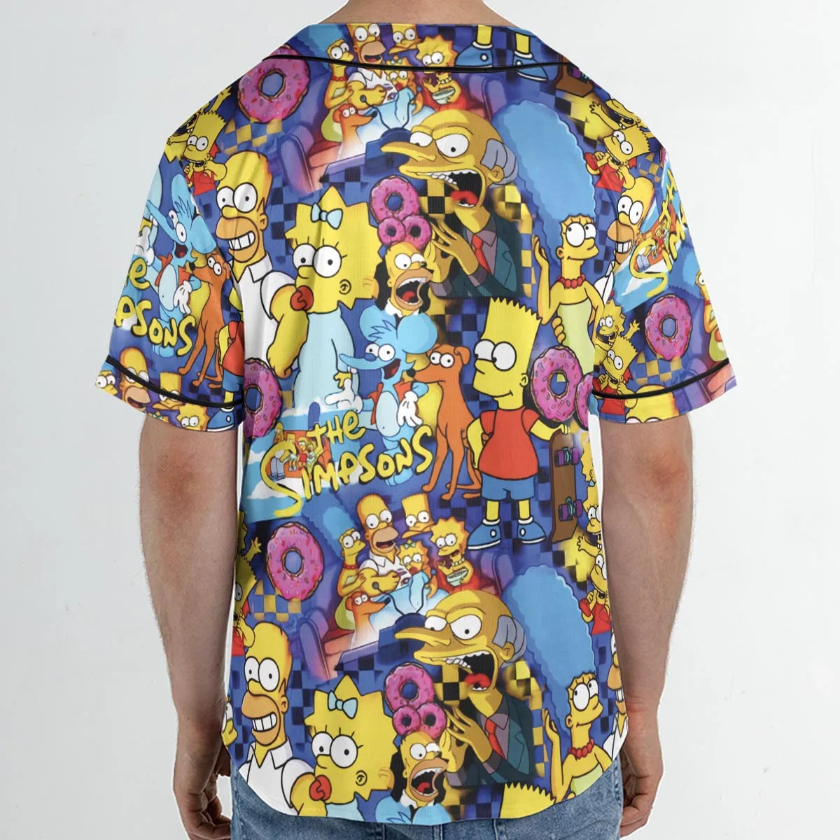 Springfield Swag The Simpsons Unisex Baseball Jersey