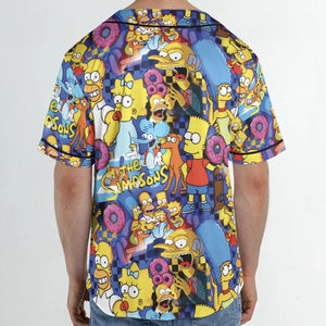 Springfield Swag The Simpsons Unisex Baseball Jersey