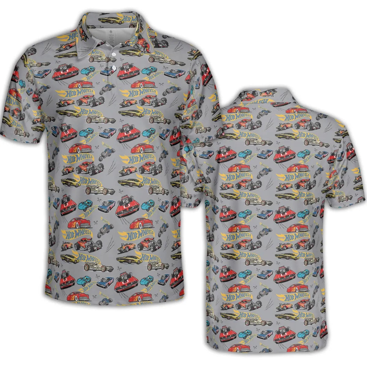 Hot Wheels Classic Car AOP Men/Women Polo Shirt