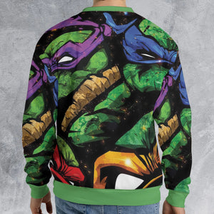 Four Ninja Turtles TMNT All-over Print Sweatshirt