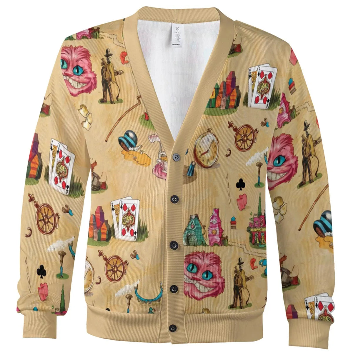 Wonderland map Cardigan