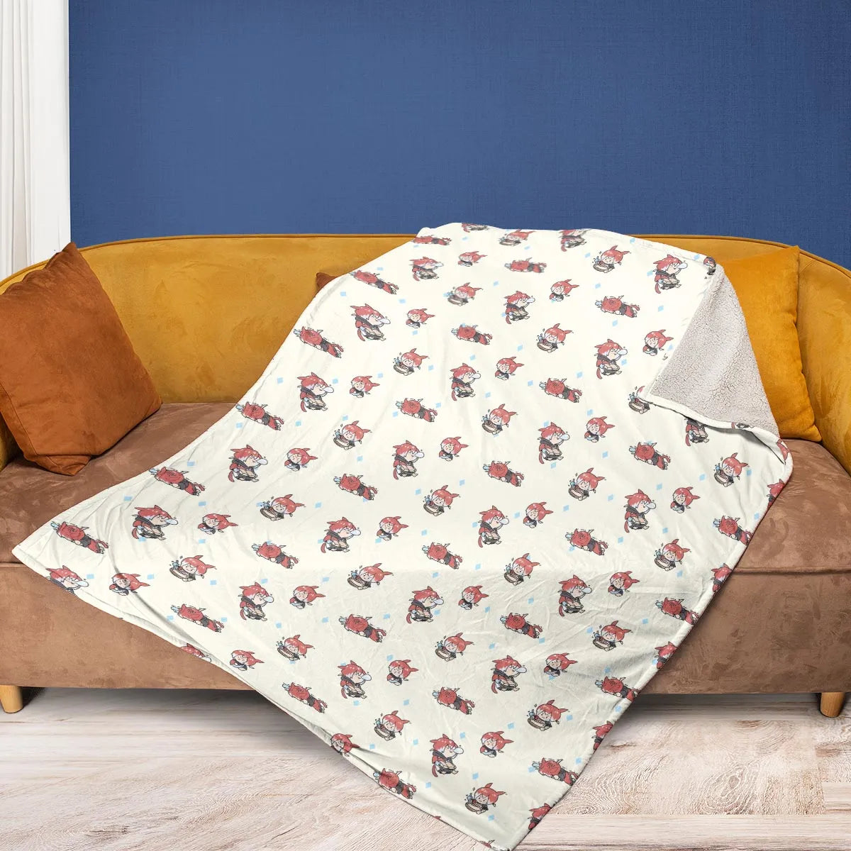 Crystal Exarch Final Fantasy Fleece Blanket