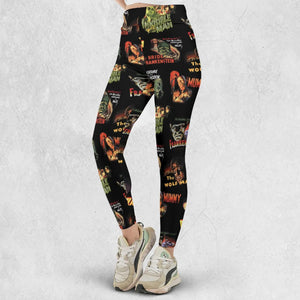 Teaming Monsters All Up Universal Monsters Legging