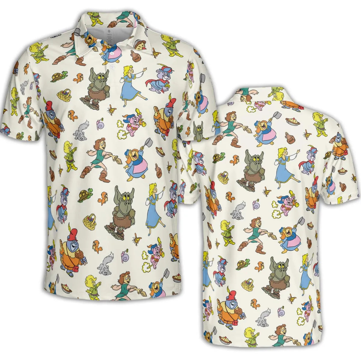 Gummi Bears Characters AOP Men/Women Polo Shirt