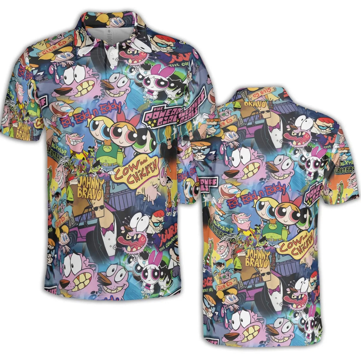 Cartoon Craze AOP Men/Women Polo Shirt