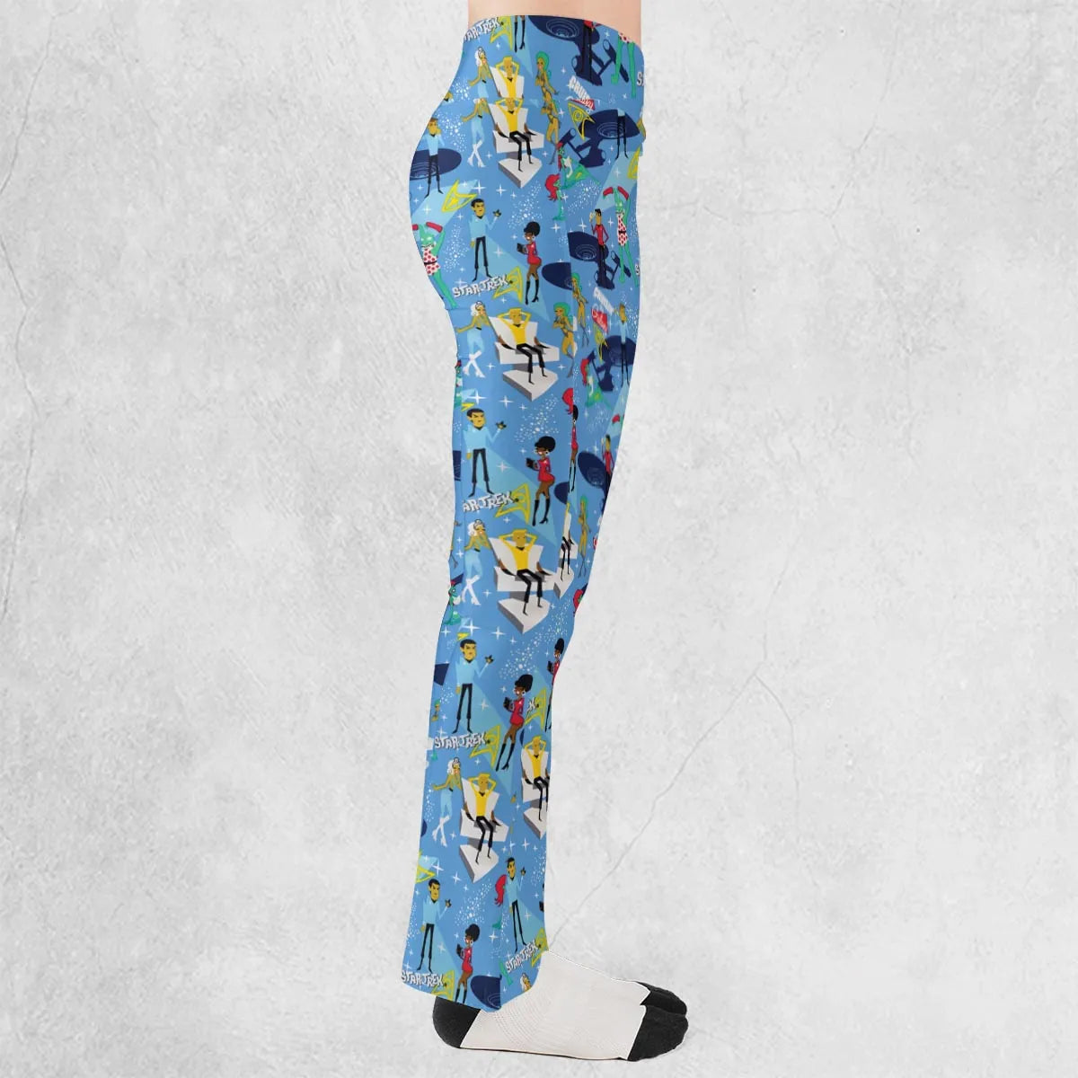 Cruisin' The Galaxy Star Trek Flare Leggings