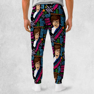 Austin Powers Quotes Sweatpants