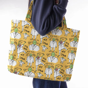 Once In A Lifetime Kermit Large Tote Bag