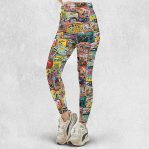 Retro Land TV Shows Legging
