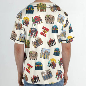 Hank Hill's Friends King Of The Hill Parody Unisex Baseball Jersey