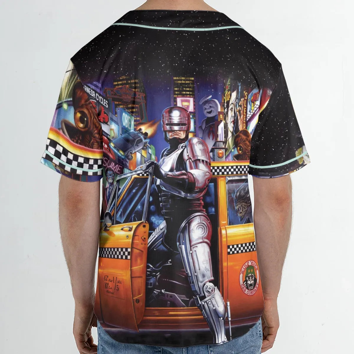 Movies Mashup Unisex Baseball Jersey