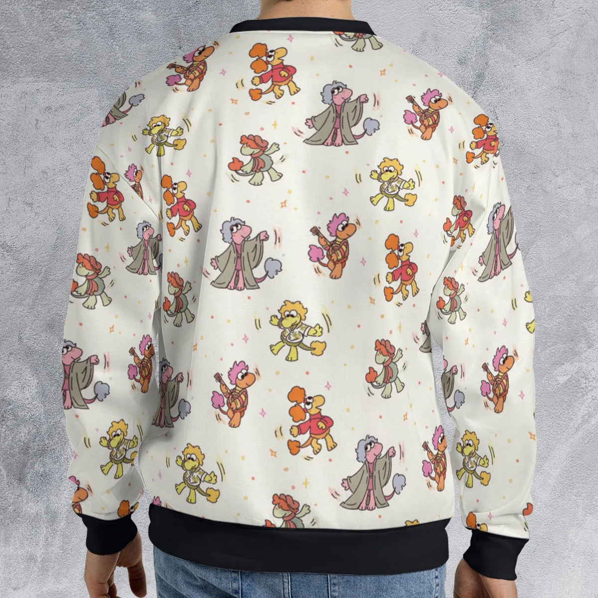 Dance Your Cares Away All-over Print Sweatshirt