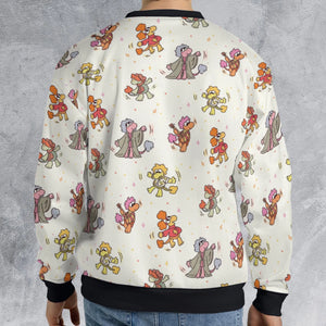 Dance Your Cares Away All-over Print Sweatshirt