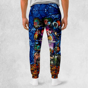 The Beginning Star Trek Pattern Sweatpants